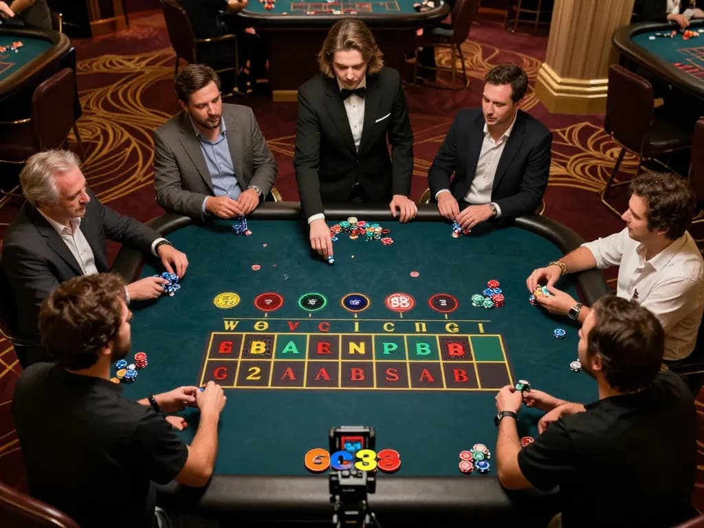 Người chơi Go88 hào hứng tham gia vào trò roulette với dealer trực tiếp, thể hiện gameplay năng động và không khí sống động