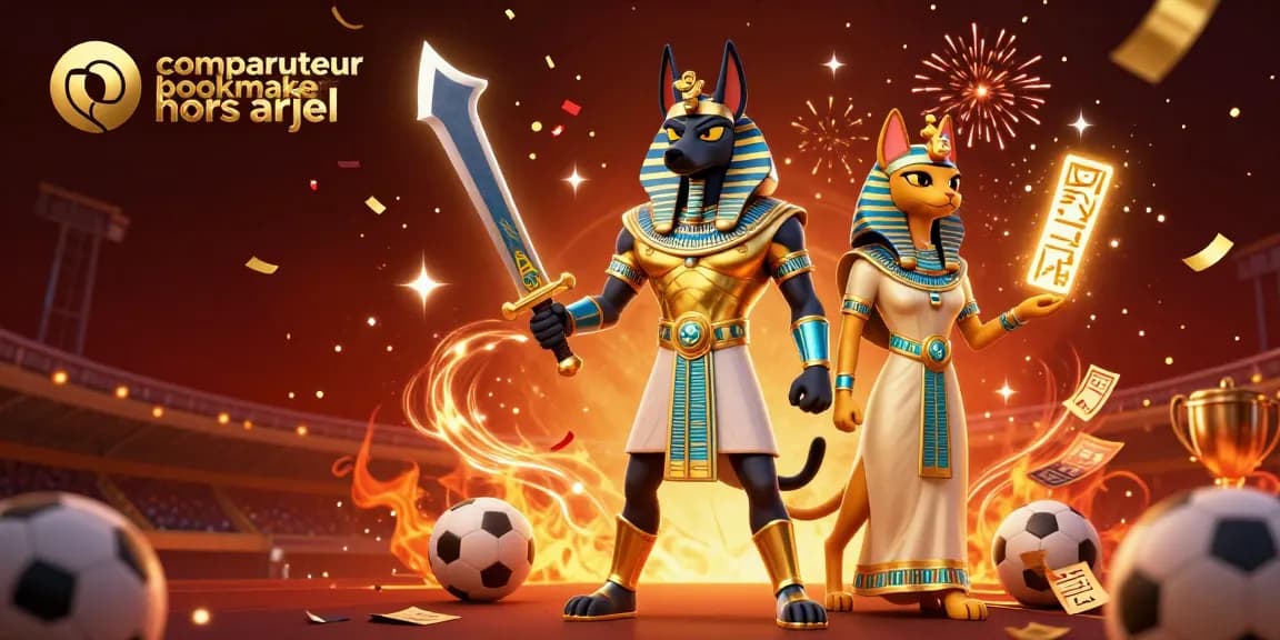 Comparez les cotes des bookmakers hors ARJEL avec des éléments de casino brillants.