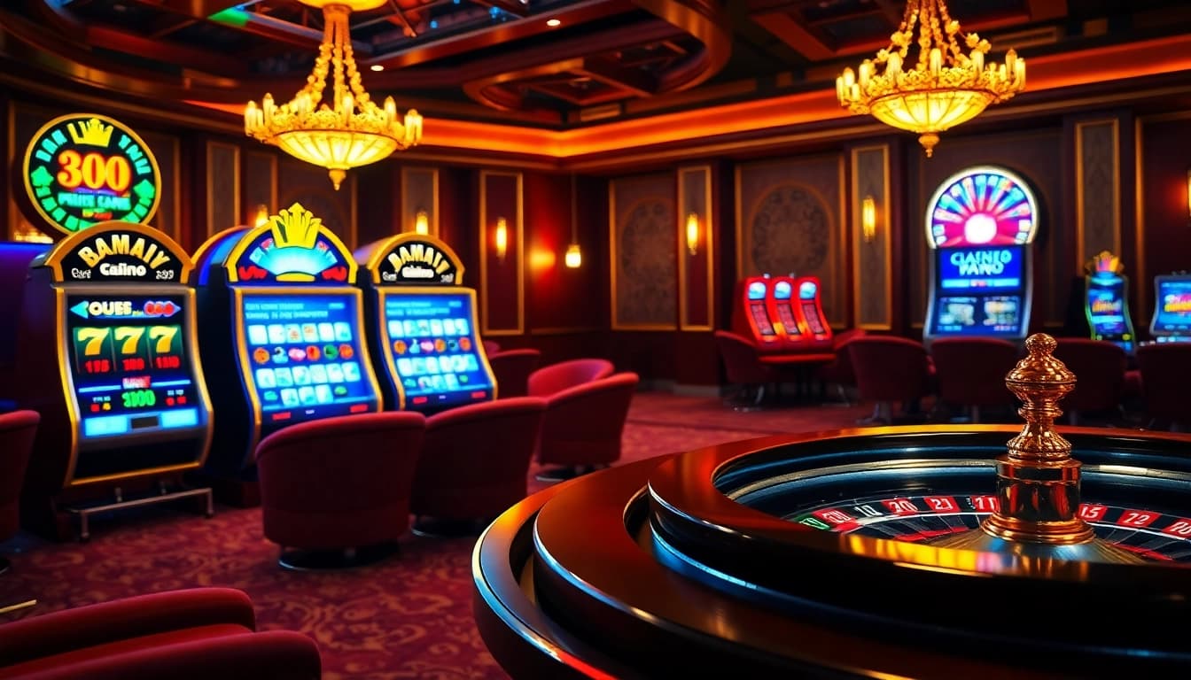 Engagement des joueurs dans le casino en ligne argent réel France avec des cartes vibrantes et des tables de roulette.