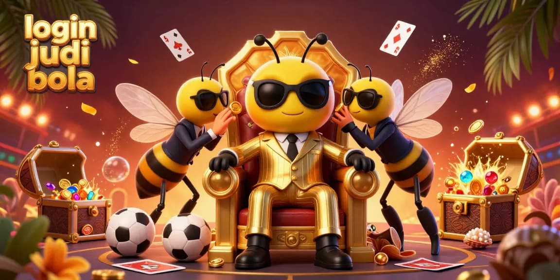Engage in thrilling sports betting action on login judi bola with vibrant characters and dynamic elements.