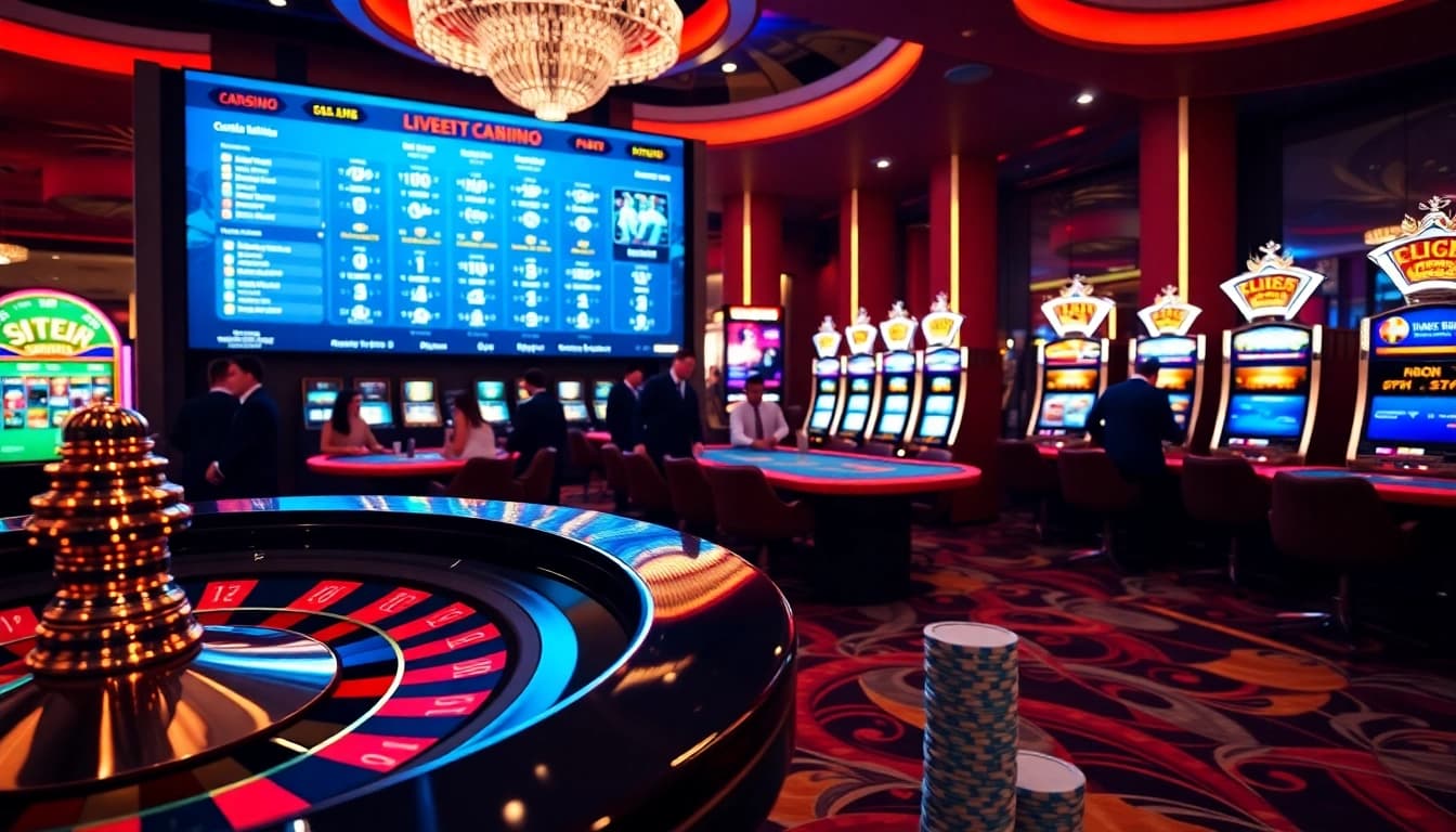 Découvrez le casino en ligne argent réel France avec des tables vibrantes et des options de jeu luxueuses.