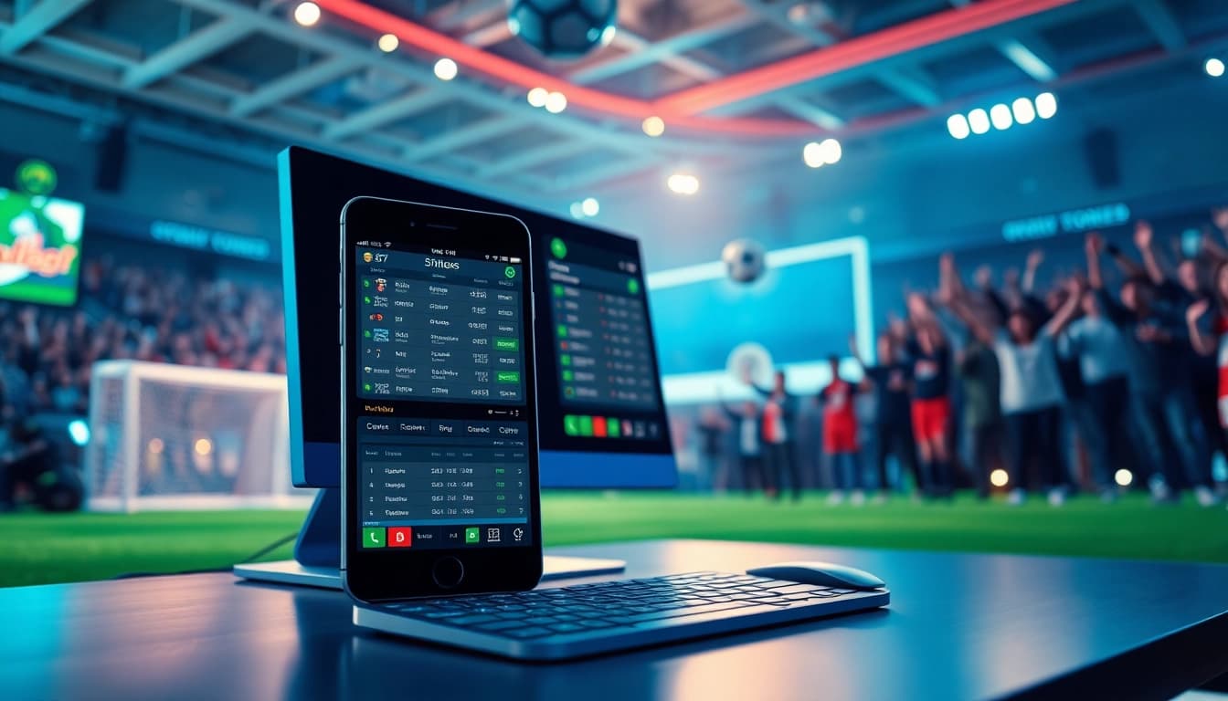 kèo nhà cái displayed on modern sports betting interface with engaged fans.