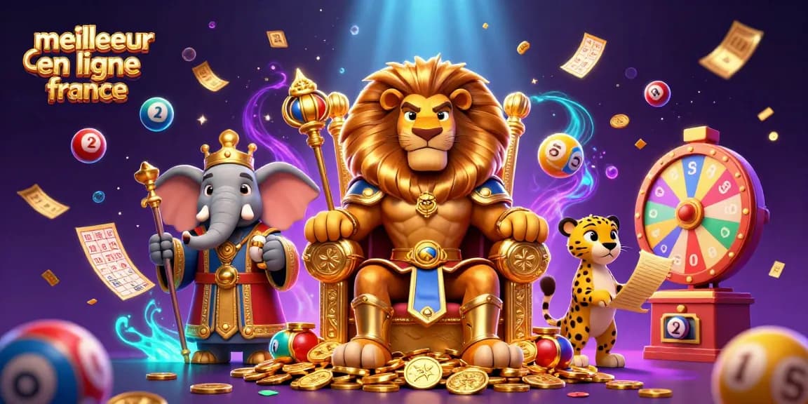 Profitez des jeux au meilleur casino en ligne France avec notre lion roi en scène dynamique.
