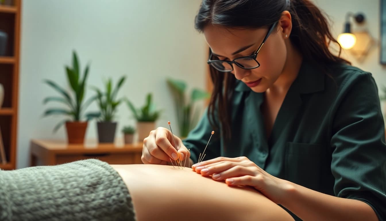 Experience holistic healing with professional north edmonton acupuncture treatment in a serene setting.
