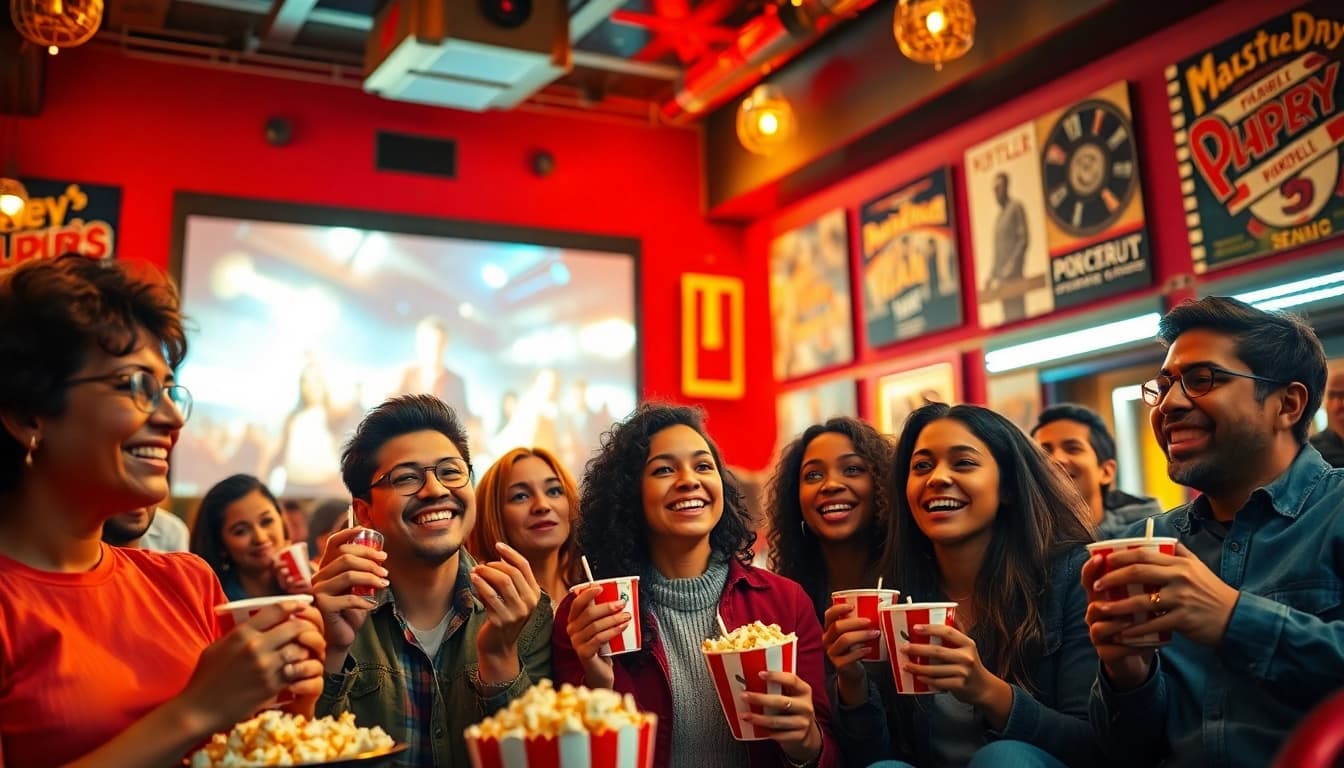 สนุกกับหนังใหม่ชนโรง ในโรงหนังกับเพื่อน ๆ แบ่งปันประสบการณ์มองภาพยนตร์