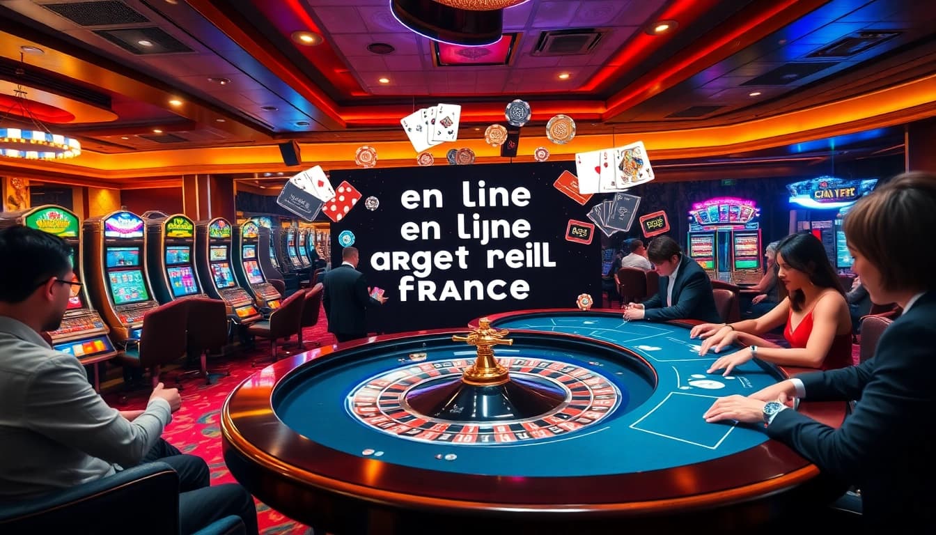 Vivez le luxe et l'excitation dans un casino en ligne argent réel France avec des jeux captivants et une atmosphère vibrante.