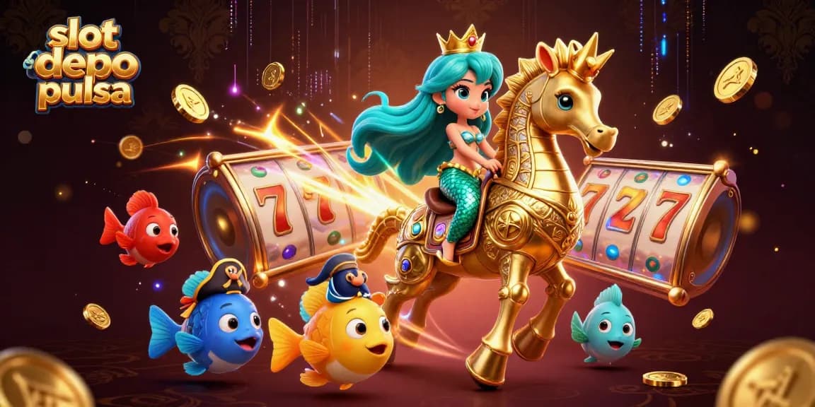 Menangkan setiap putaran pada slot depo pulsa dengan gambar ilustrasi 3D yang berwarna-warni dan menarik.