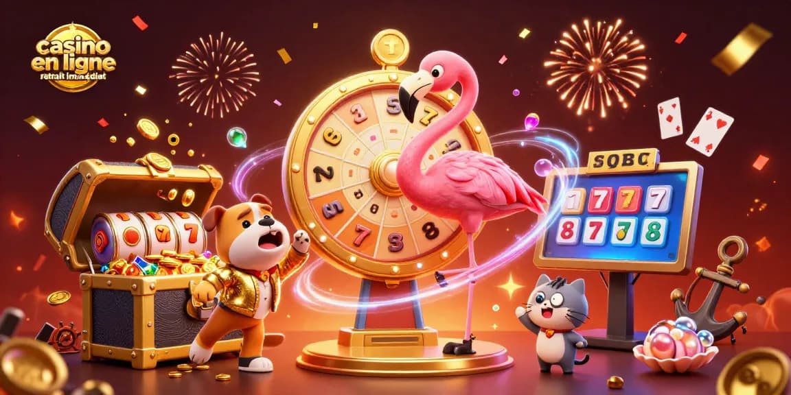 Retirez vos gains rapidement avec un casino en ligne retrait immédiat, ambiance dynamique et festive.