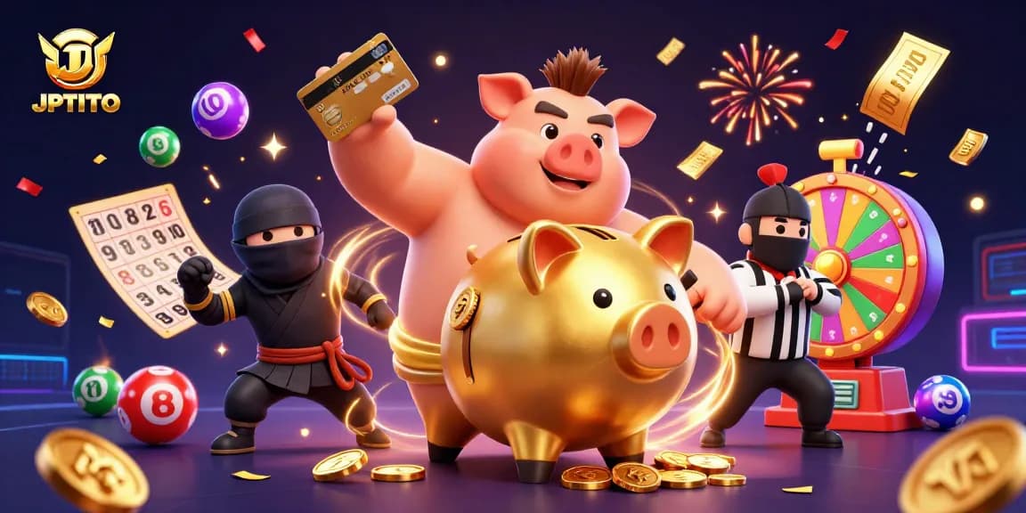 JPTOTO menghadirkan pertandingan seru dengan piggy bank bergaya dan ninja, menghadirkan keajaiban permainan slot.