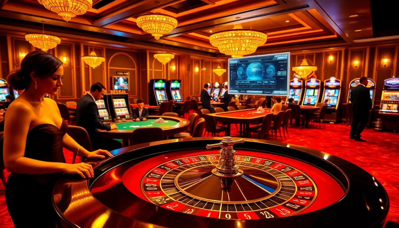 Vivez l'excitation du casino en ligne France avec des actions palpitantes de roulette et de poker.