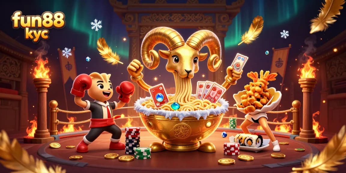 Chơi cá cược tại fun88 kyc với trải nghiệm an toàn và hấp dẫn trong bối cảnh sinh động