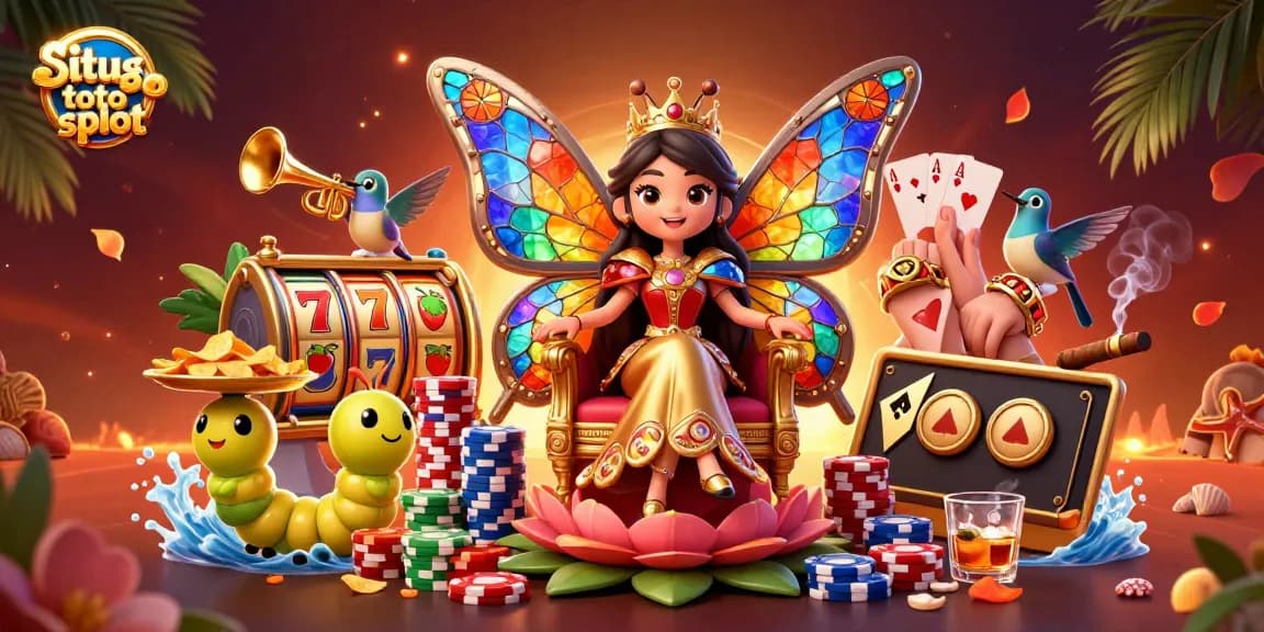 Experience exhilarating gameplay in the vibrant world of situs toto slot featuring stunning 3D illustration.