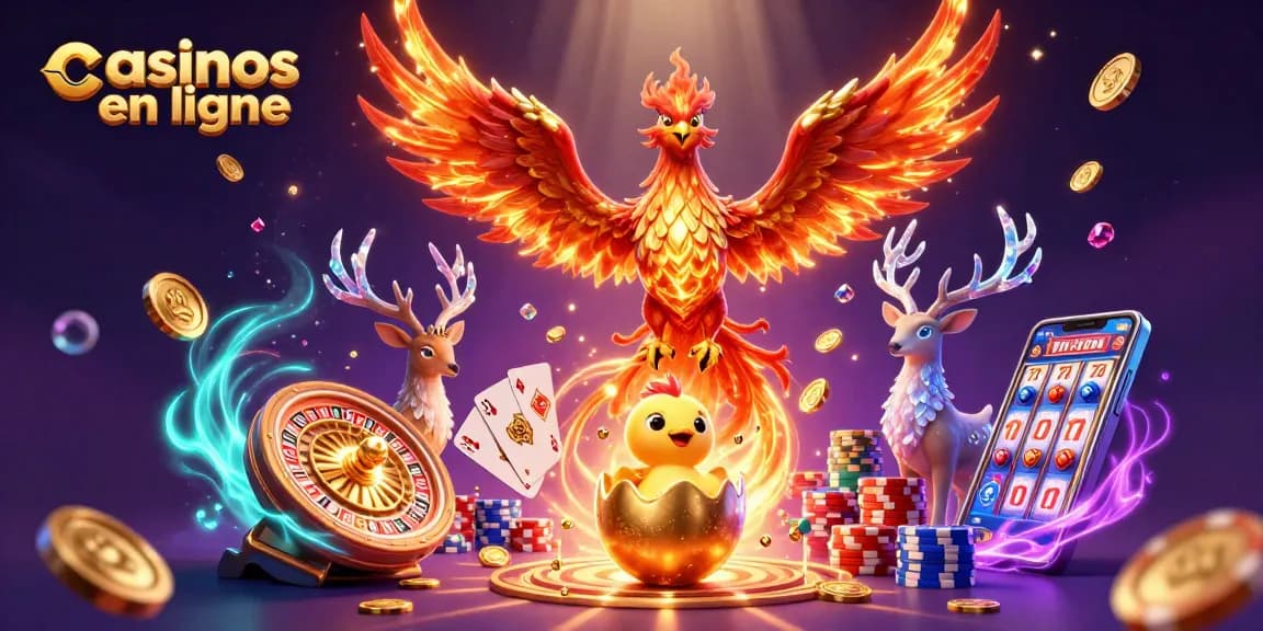 Jouez à des jeux de casinos en ligne avec des éléments riches et captivants.