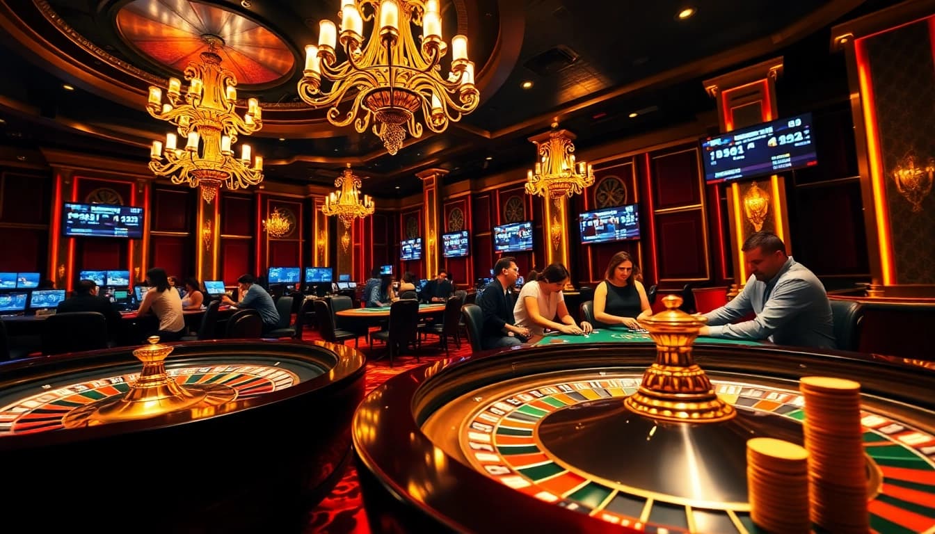 Découvrez le frisson du casino en ligne argent réel France avec une atmosphère de jeu luxueuse.