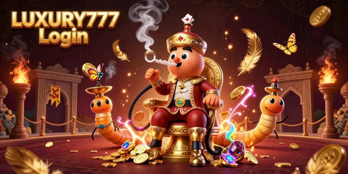 Masuk ke LUXURY777 Login dan nikmati petualangan kasino dengan tema sultan yang megah.
