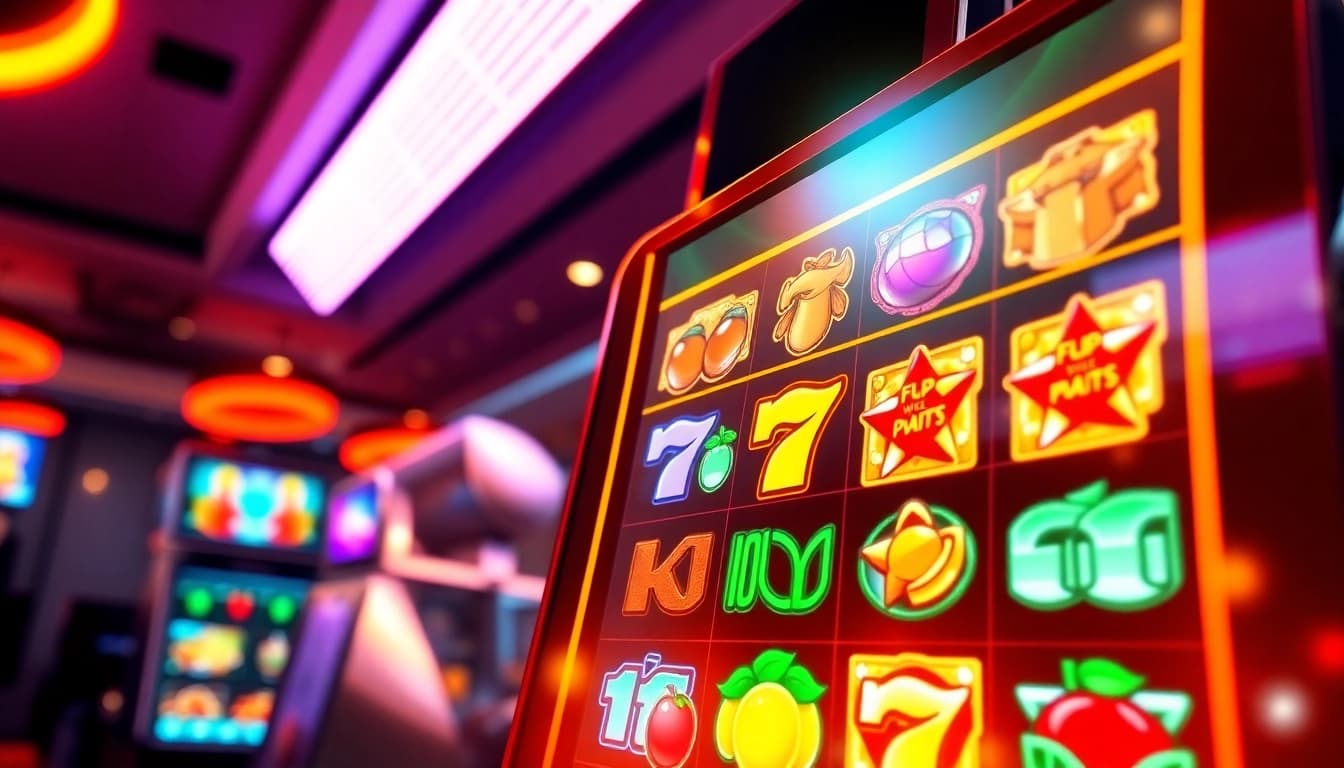 Menangkan slot depo 1000 di mesin slot modern dengan warna cerah dan suasana energik.