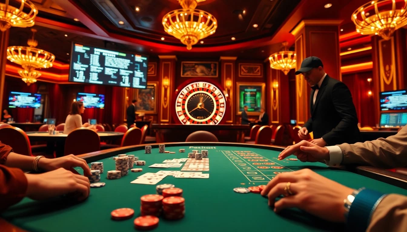 The hidden wiki onion enhances excitement at a roulette table, showcasing strategic gameplay and engaging atmosphere.