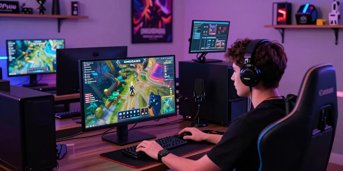 Engaging user on GARUDA303 gaming platform with exciting graphics.