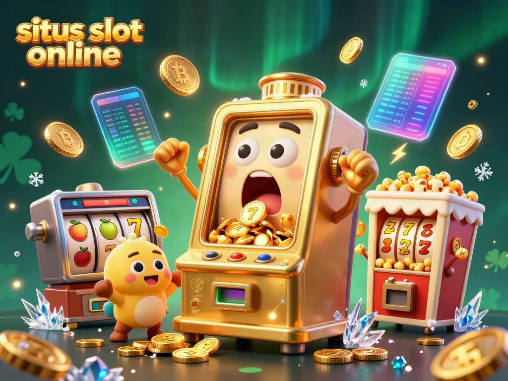 Mesin slot online mengeluarkan koin emas, menciptakan kesempatan menang dalam situs slot online.