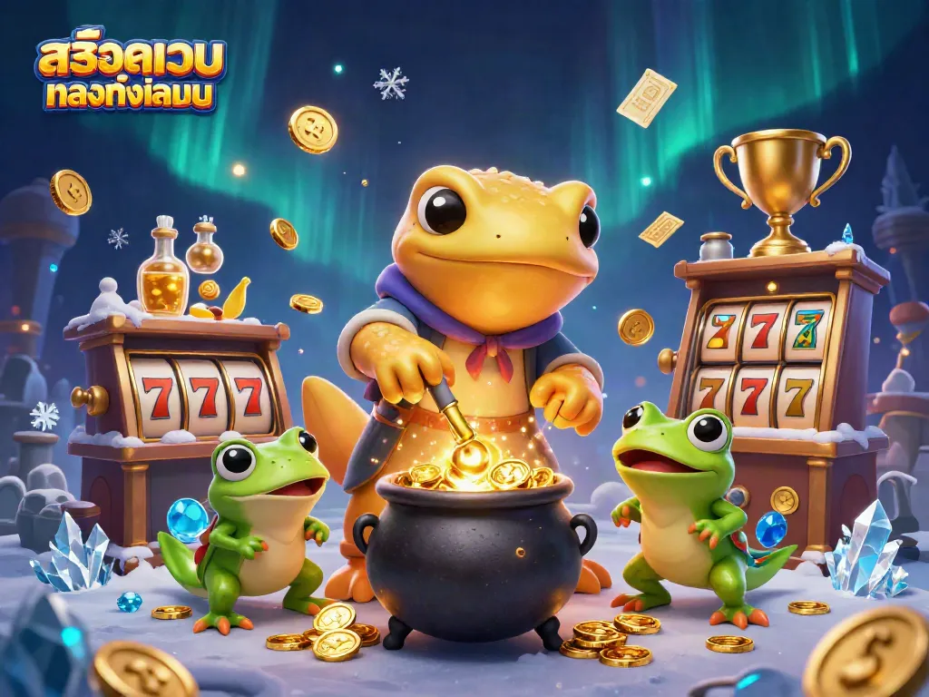Engage with สล็อตเว็บตรงทั้งหมด as a golden salamander alchemist transforms base metals into gold coins.