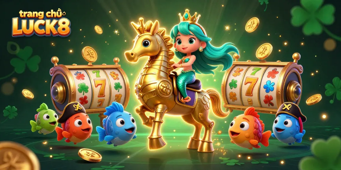 Engage with the immersive world of trang chủ LUCK8 featuring exciting slot reels and vibrant characters in a dynamic casino atmosphere.