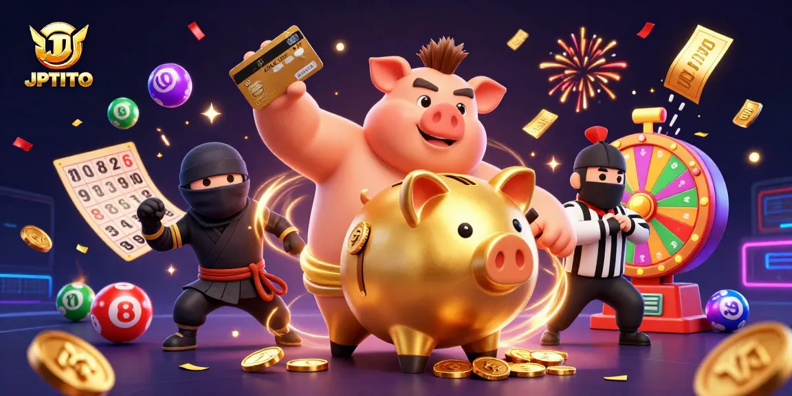 JPTOTO menghadirkan pertandingan seru dengan piggy bank bergaya dan ninja, menghadirkan keajaiban permainan slot.