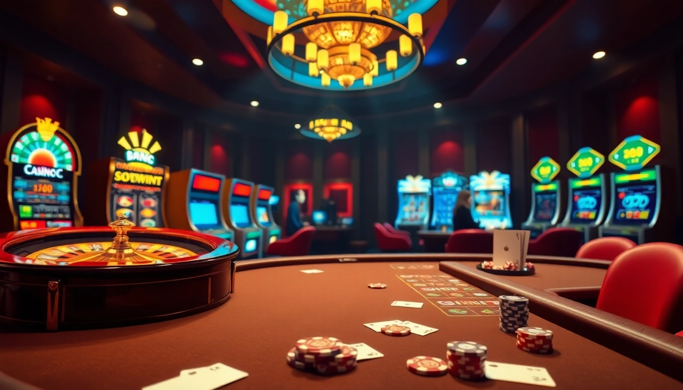 Vivez l'excitation du casino en ligne argent réel France avec des tables de luxe et une atmosphère de jeu vibrante.