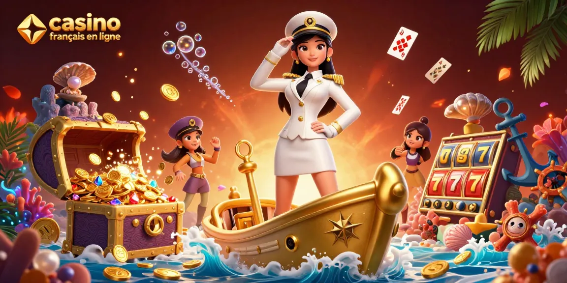 Découvrez une action de jeu en ligne palpitante au casino francais en ligne avec une illustration 3D dynamique.