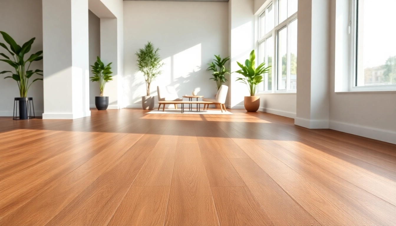 Showcasing lvp waterproof flooring in a beautifully designed interior, highlighting its elegance.