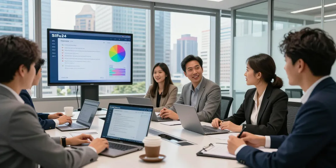 Sifu24 services connection meeting with professionals collaborating in a vibrant Hong Kong office.