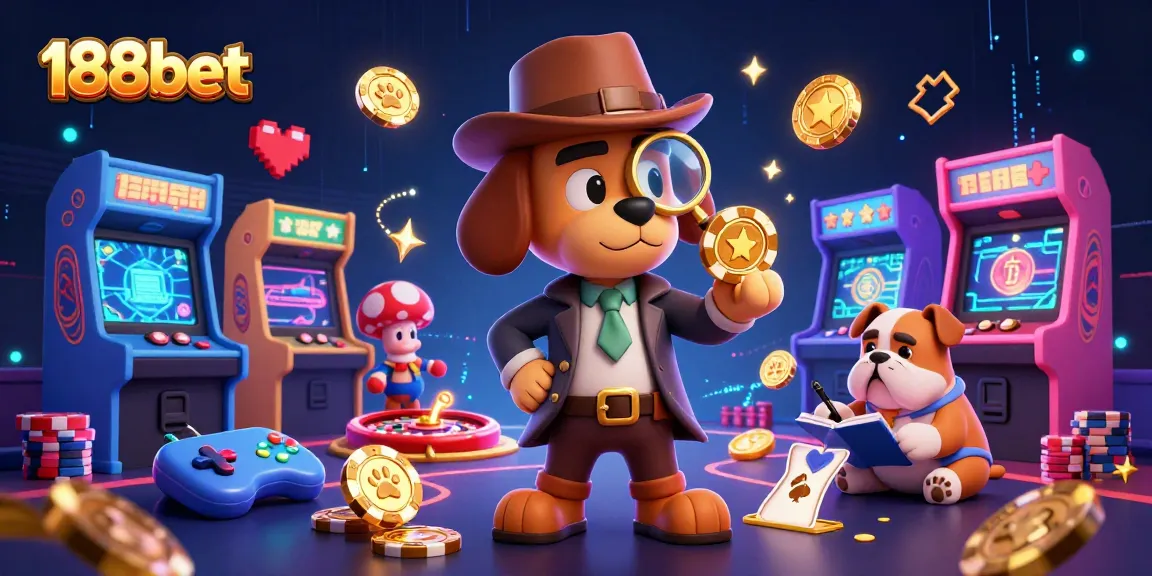 Engage with exciting casino action at 188bet featuring colorful games and poker elements.