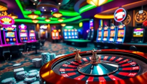 Experience the thrill at 88clb.courses with vibrant casino games featuring roulette, playing cards, and slot machines.