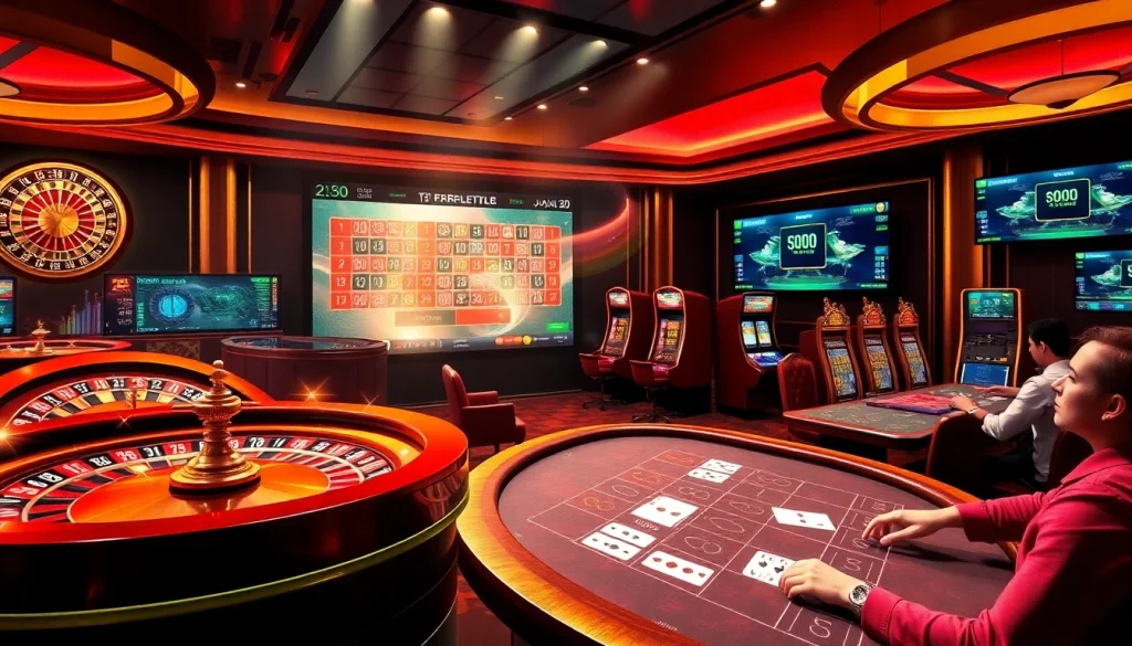 Experience thrilling gameplay at https://lode88uk.com/ with vibrant casino elements and engaging players.
