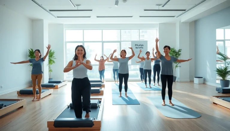 台東区のスタジオでピラティスのクラスに参加する人々、健康とフィットネスを象徴