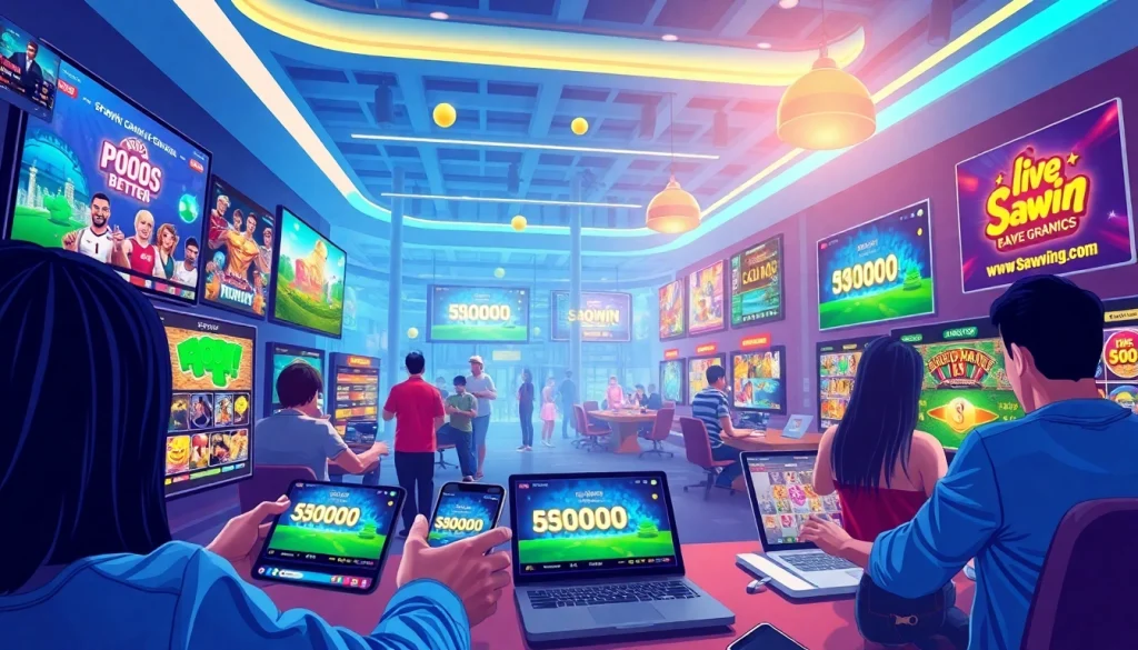 Trải nghiệm chơi game trực tuyến hấp dẫn với các chương trình khuyến mãi Saowin 50 Win và các tùy chọn trò chơi đa dạng.