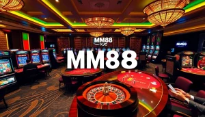 Play exciting games at MM88 KJC with a vibrant casino atmosphere and engaging players.
