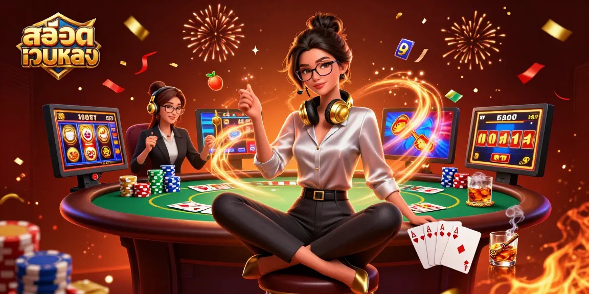 Experience the thrill of สล็อตเว็บตรง with vibrant casino visuals and exciting gameplay dynamics.