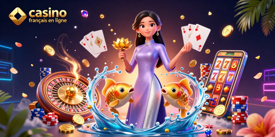 Gagnez gros au casino français en ligne avec des visuels de jeux dynamiques et des éléments excitants.